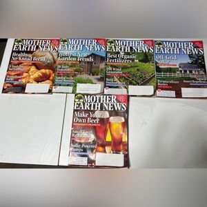 Mother Earth News Magazine Bundle Issues 279-284 (12/2016-07/2017 & 11/2017)
